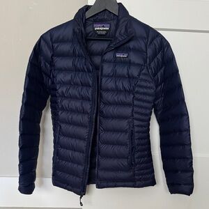 Patagonia Dark Blue Quilted Jacket